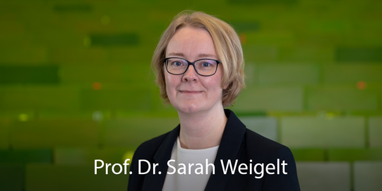 Foto von Prof. Dr. Sarah Weigelt
