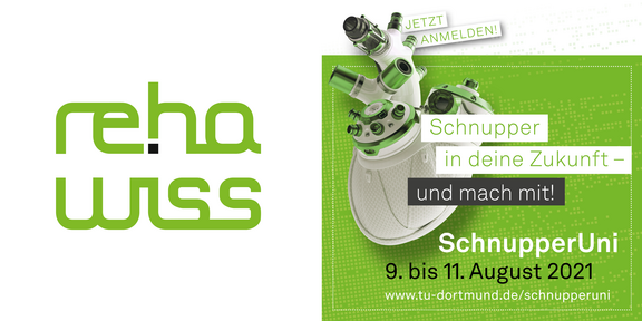 SchnupperUni 2021 (Reha-Edition) Logo der SchnupperUni 2021