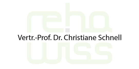 Foto von Vertr.-Prof. Dr. Christiane Schnell