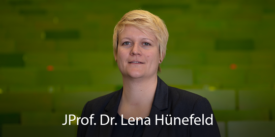 Foto von JProf. Dr. Lena Hünefeld 