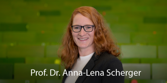 Foto von Prof. Dr. Anna Lena Scherger