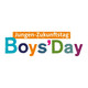 Bildmarke des Boy's Day mit der Überschrift Jungen-Zukunftstag