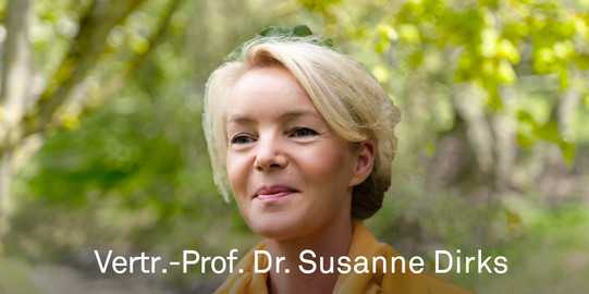 Porträtfoto von Vertr.-Prof. Dr. Susanne Dirks