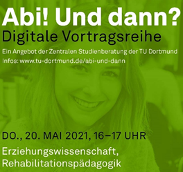 Flyer Abi! Und dann? Flyer der Veranstaltung "Abi! Und dann?"